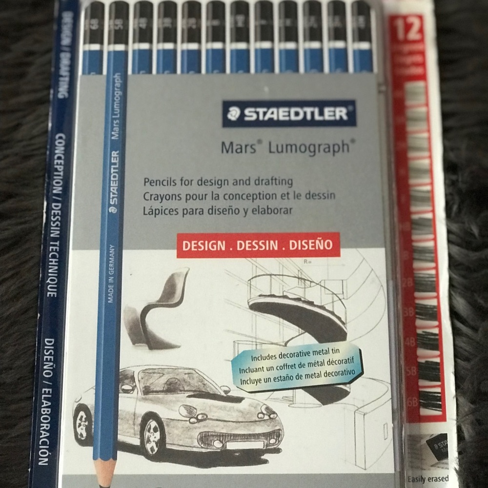 Staedtler artist charcoal pencils